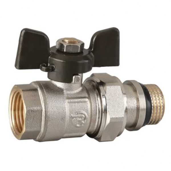 Кран с американкой REIGER+ 1/2 ВЗ прямой латунь (6554252)