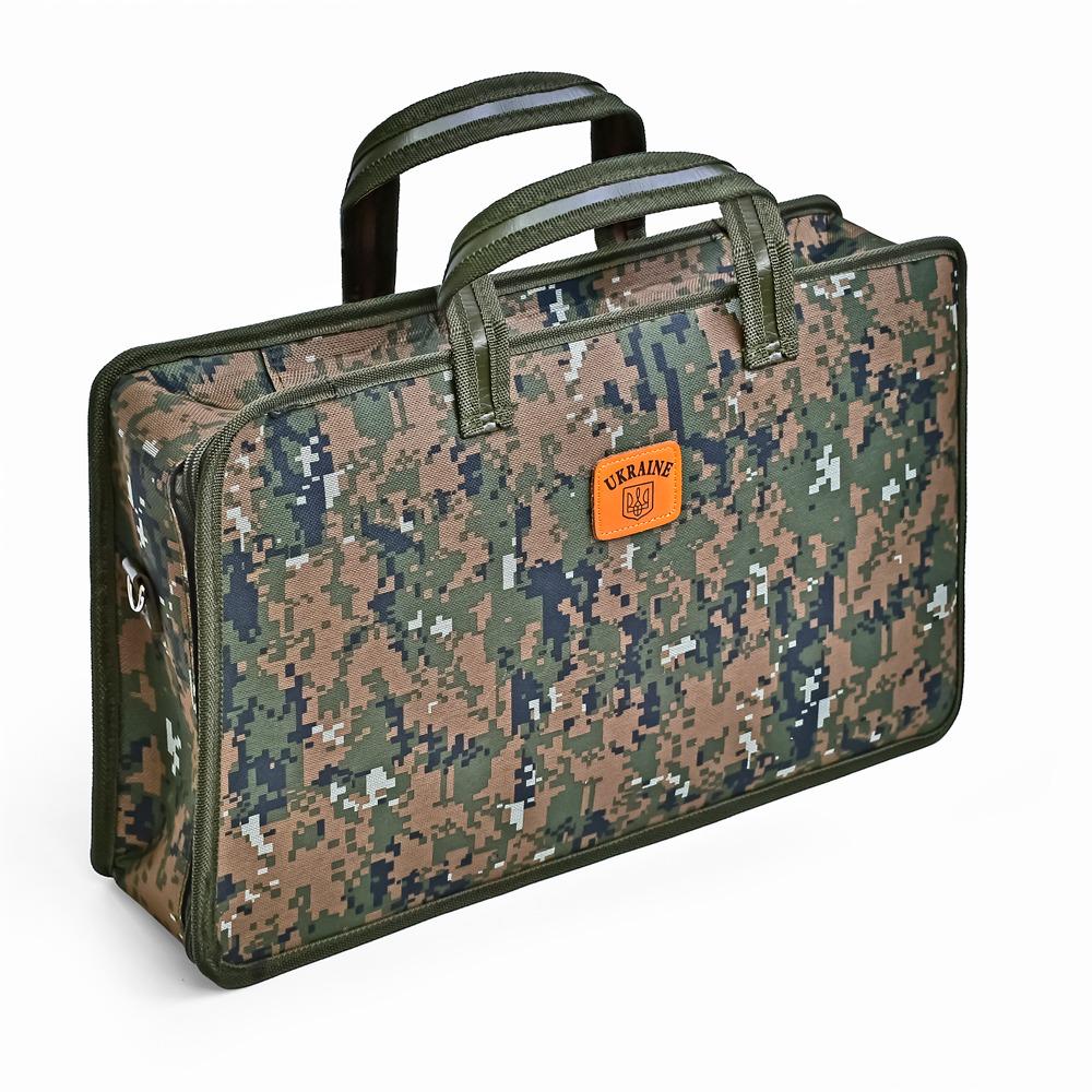 Набор туристический для охотника/рыбака R31006 Ukraine 12 пр. в камуфляжном кейсе - фото 3 Набор туристический для охотника/рыбака R31006 Ukraine 12 пр. в камуфляжном кейсе - фото 3