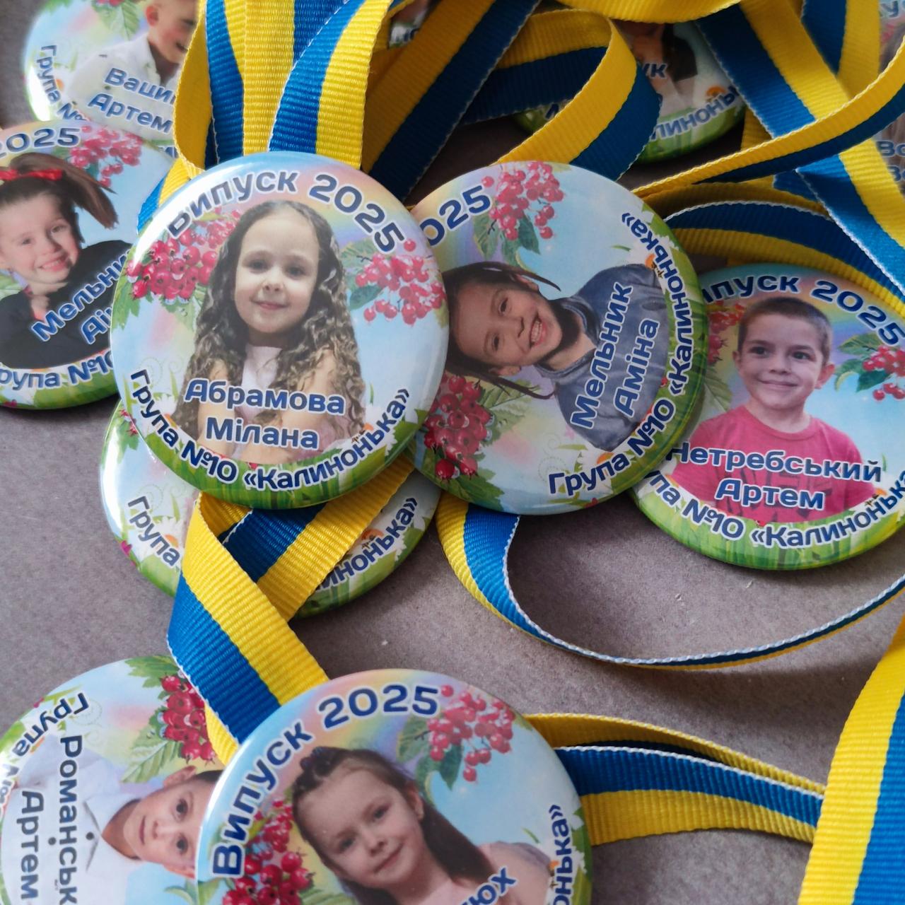 Диплом та медаль для випускника дитячого садка з фотографією (2764491869) - фото 7