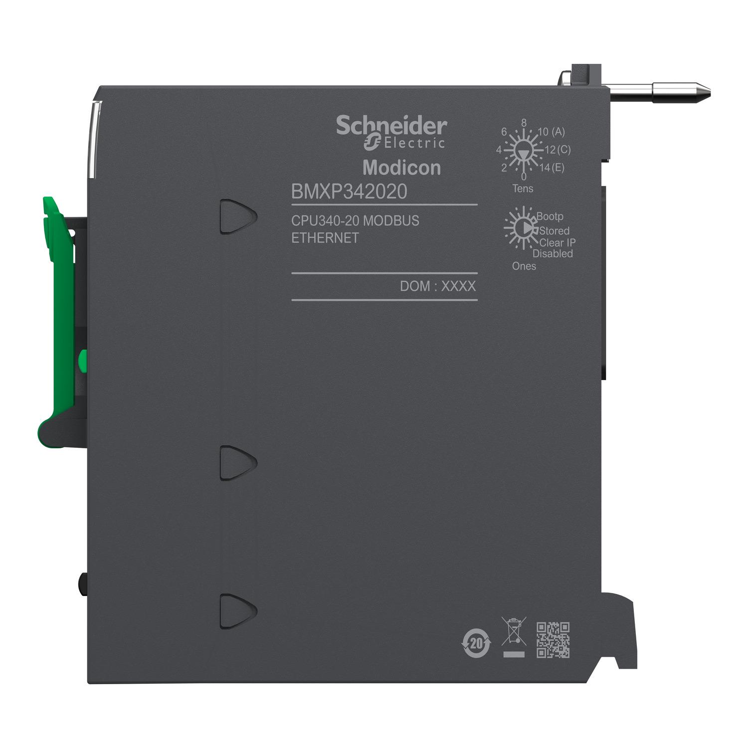 Модуль процессора Schneider Electric CPU340-20 Modbus/EtherNet (BMXP342020) - фото 7