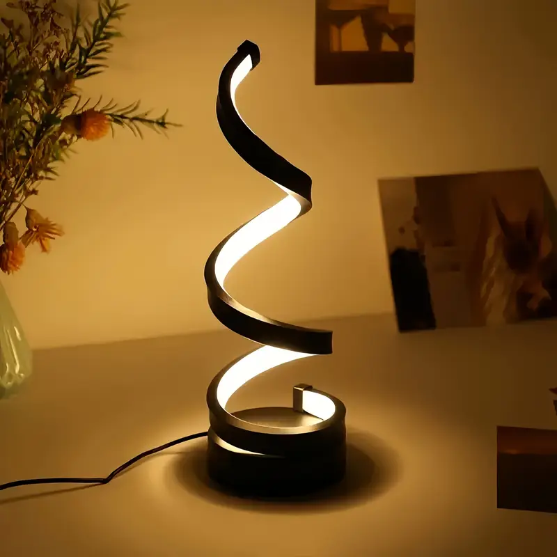 Лампа-светильник спиральная светодиодная настольная (2531739091) - фото 5 Лампа-светильник спиральная светодиодная настольная (2531739091) - фото 5