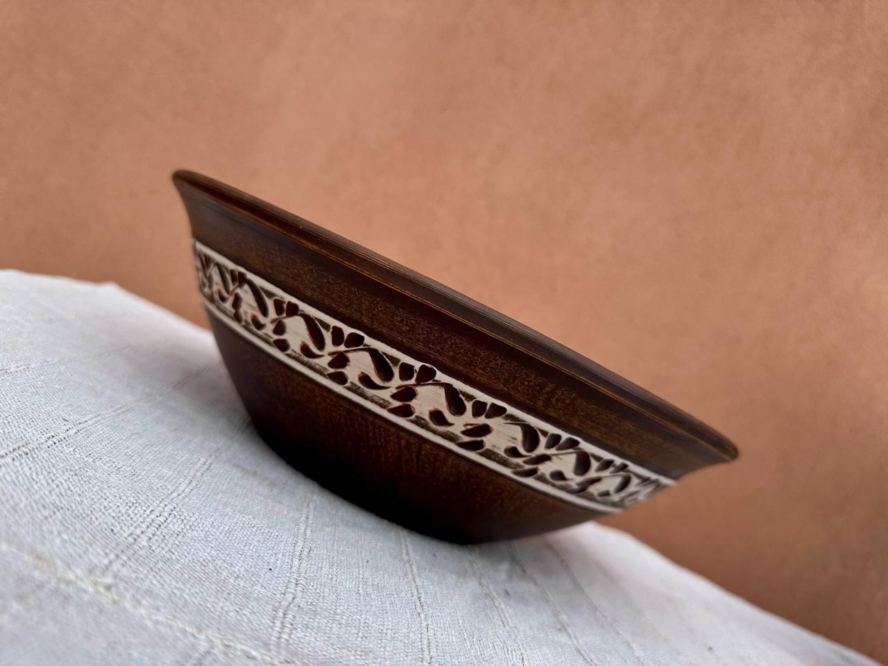 Салатник глиняний ангоб 2,5 л (2559288629) - фото 2 Салатник глиняний ангоб 2,5 л (2559288629) - фото 2