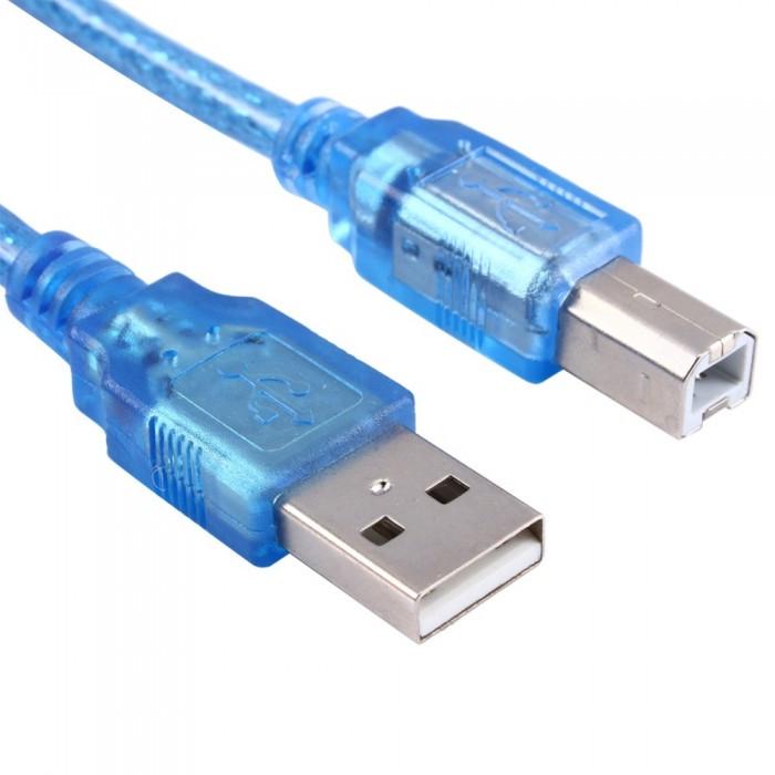 Кабель Rias USB to AM/BM с фильтром для принтера 3 м Blue (3_04711)