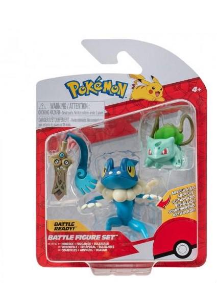 Набор игровых фигурок Pokemon w19 Хонедж бульбазавр фрогадир 4-10 лет (PKW3599)