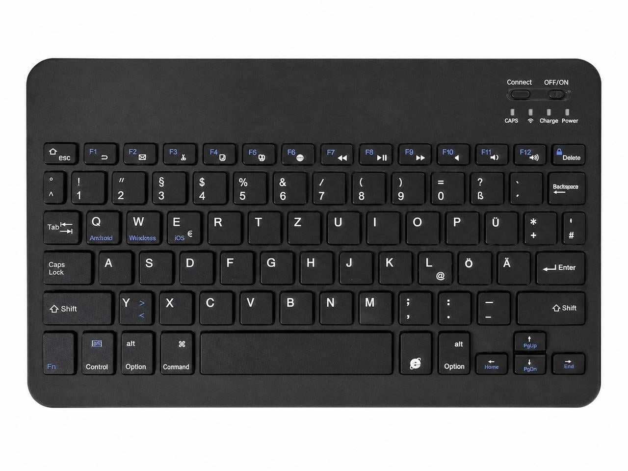 Клавиатура раскладка QWERTZ Черный