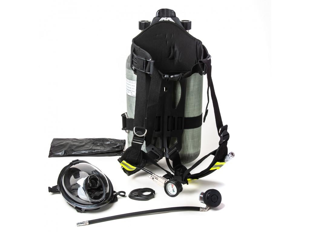 Дыхательный аппарат SCBA с воздушным баллоном 6,8 л 300 бар (P-1810)