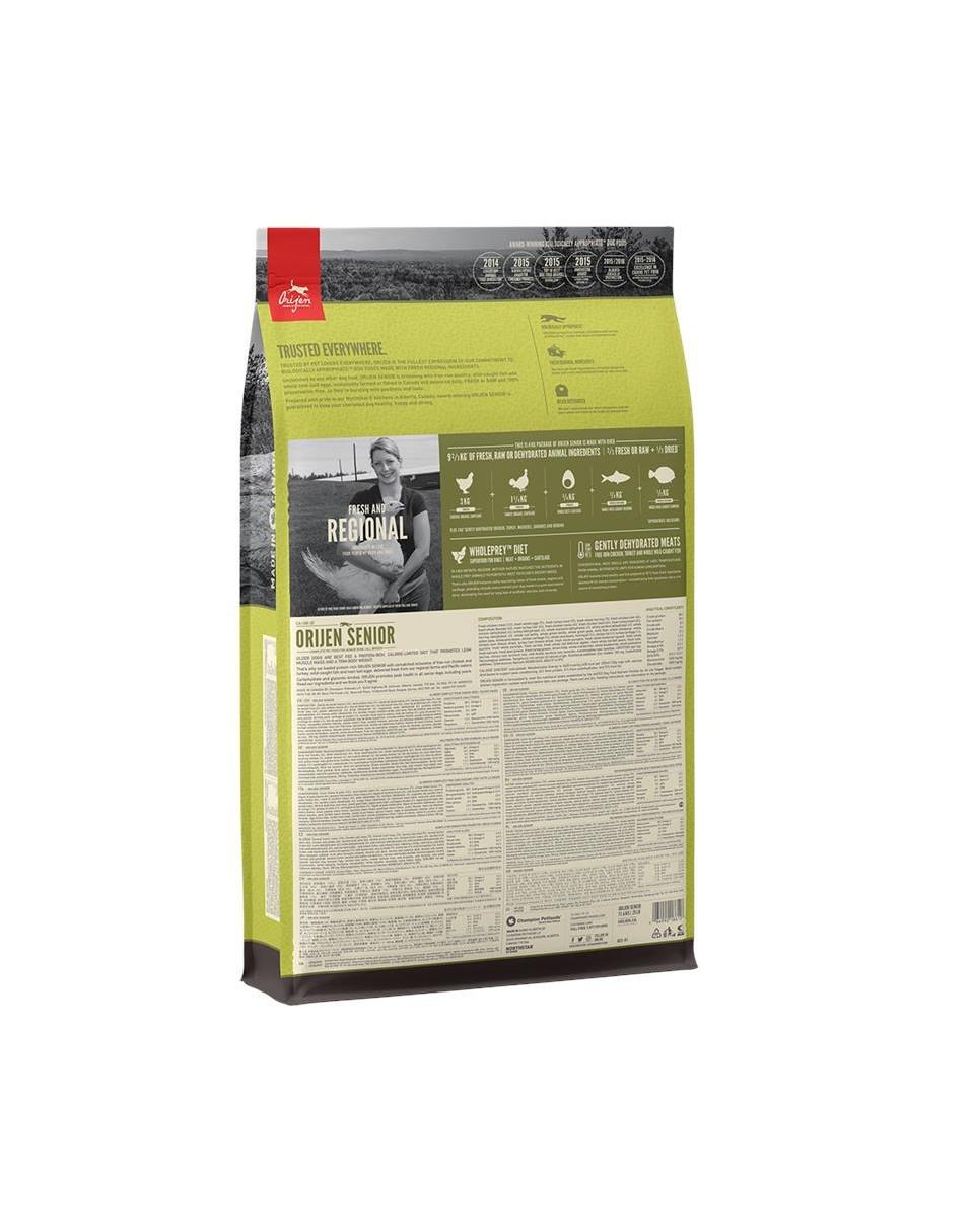 Корм сухий Orijen Senior Dog 6 кг - фото 2 Корм сухий Orijen Senior Dog 6 кг - фото 2