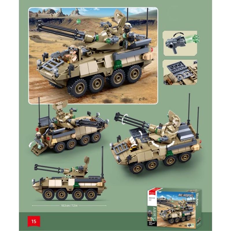 Конструктор Sluban Бронетранспортер (M38-B1258)