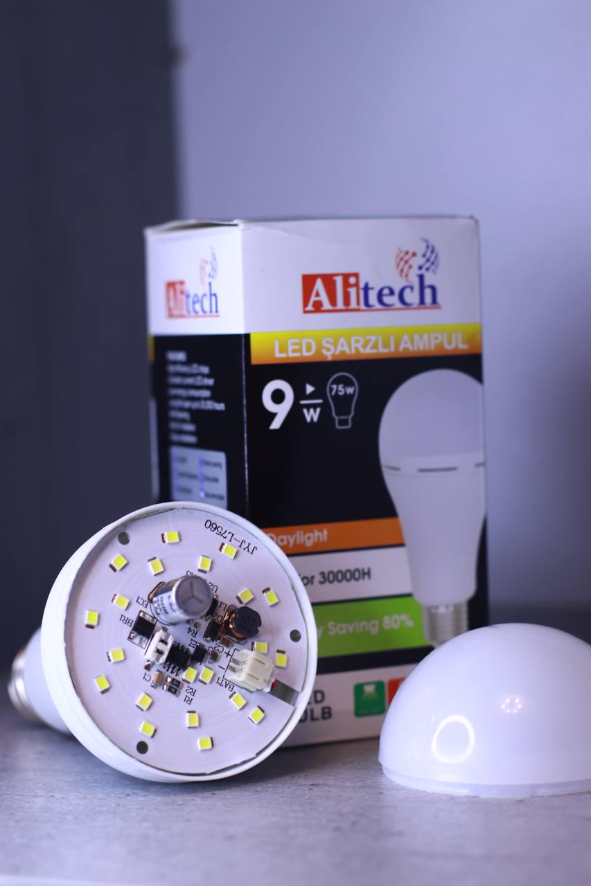 Лампочка світлодіодна Alitech 9 W Е27 220 V для аварійного відключення - фото 3