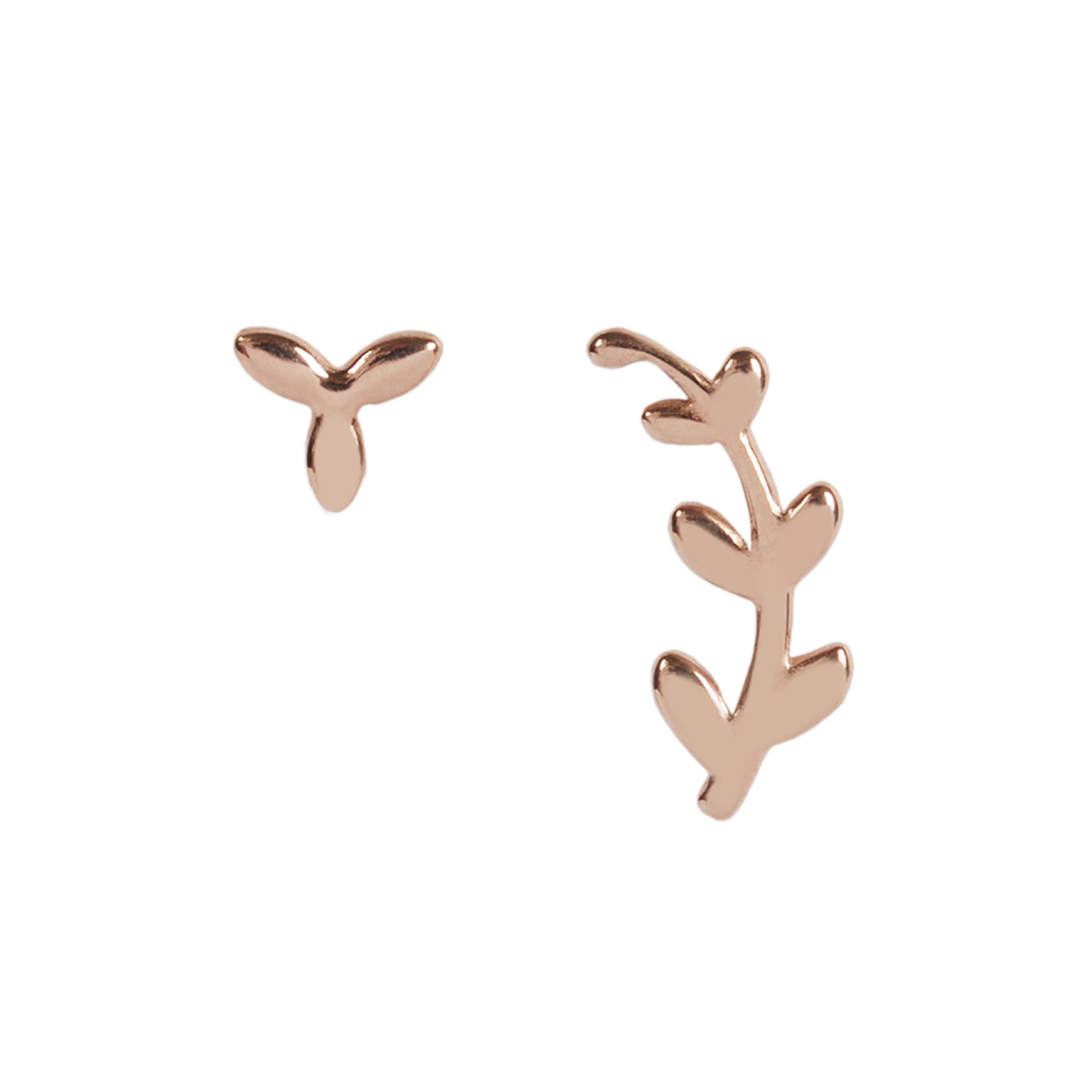 Жіночі сережки Parfois 190458 ONE Золотий