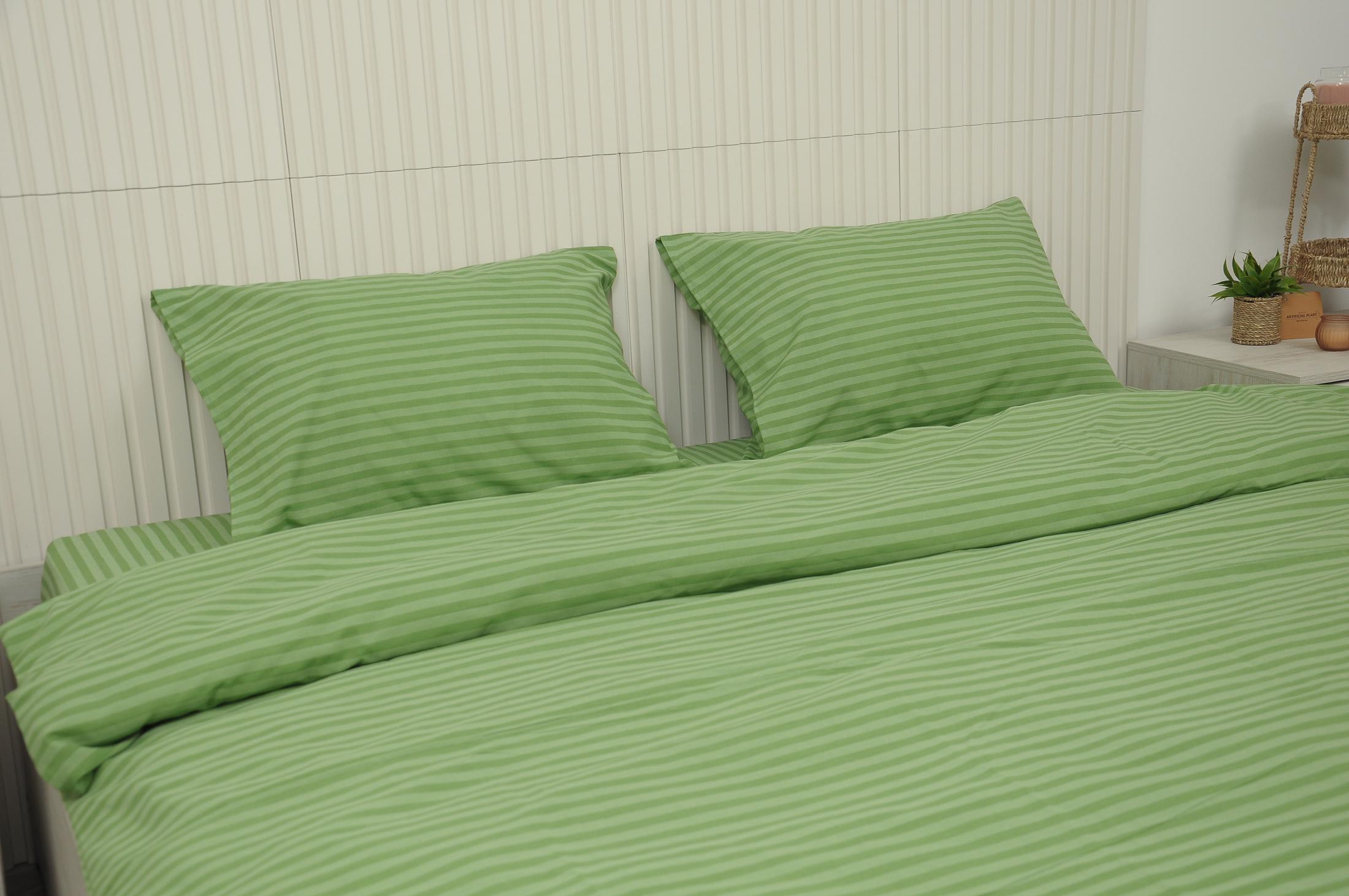 Комплект постельного белья полуторный Amore Glux-10052 бязь Фисташковый (KPB-A1,5-Glux-10052(50x70)_) - фото 5 Комплект постельного белья полуторный Amore Glux-10052 бязь Фисташковый (KPB-A1,5-Glux-10052(50x70)_) - фото 5