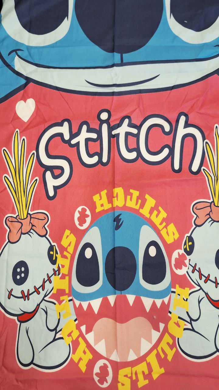 Пододеяло двухстороннее Лило и Стич 140х200 см и 2 наволочки 50х70 см Розовый (1332) - фото 3 Пододеяло двухстороннее Лило и Стич 140х200 см и 2 наволочки 50х70 см Розовый (1332) - фото 3