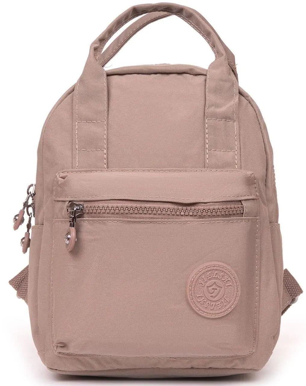 Рюкзак женский женский Jielshi 5 л Бежевый (LAN8101 khaki)