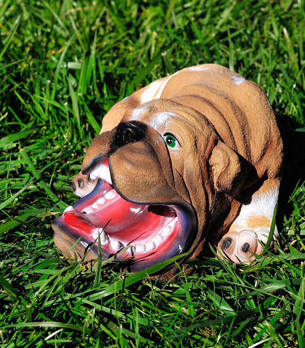 Садовая фигура собака Бульдог зевающий 14 см (811) - фото 2 Садовая фигура собака Бульдог зевающий 14 см (811) - фото 2