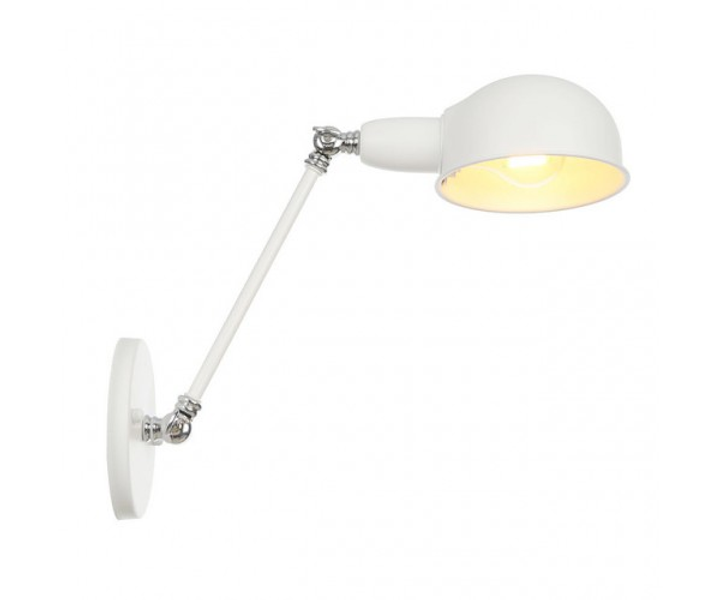 Настенный светильник Mini Style с выключателем и вилкой White (WL-0002030 M/White в/в)