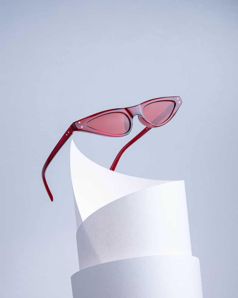 Очки солнцезащитные узкие Красный (U-1) - фото 3 Очки солнцезащитные узкие Красный (U-1) - фото 3