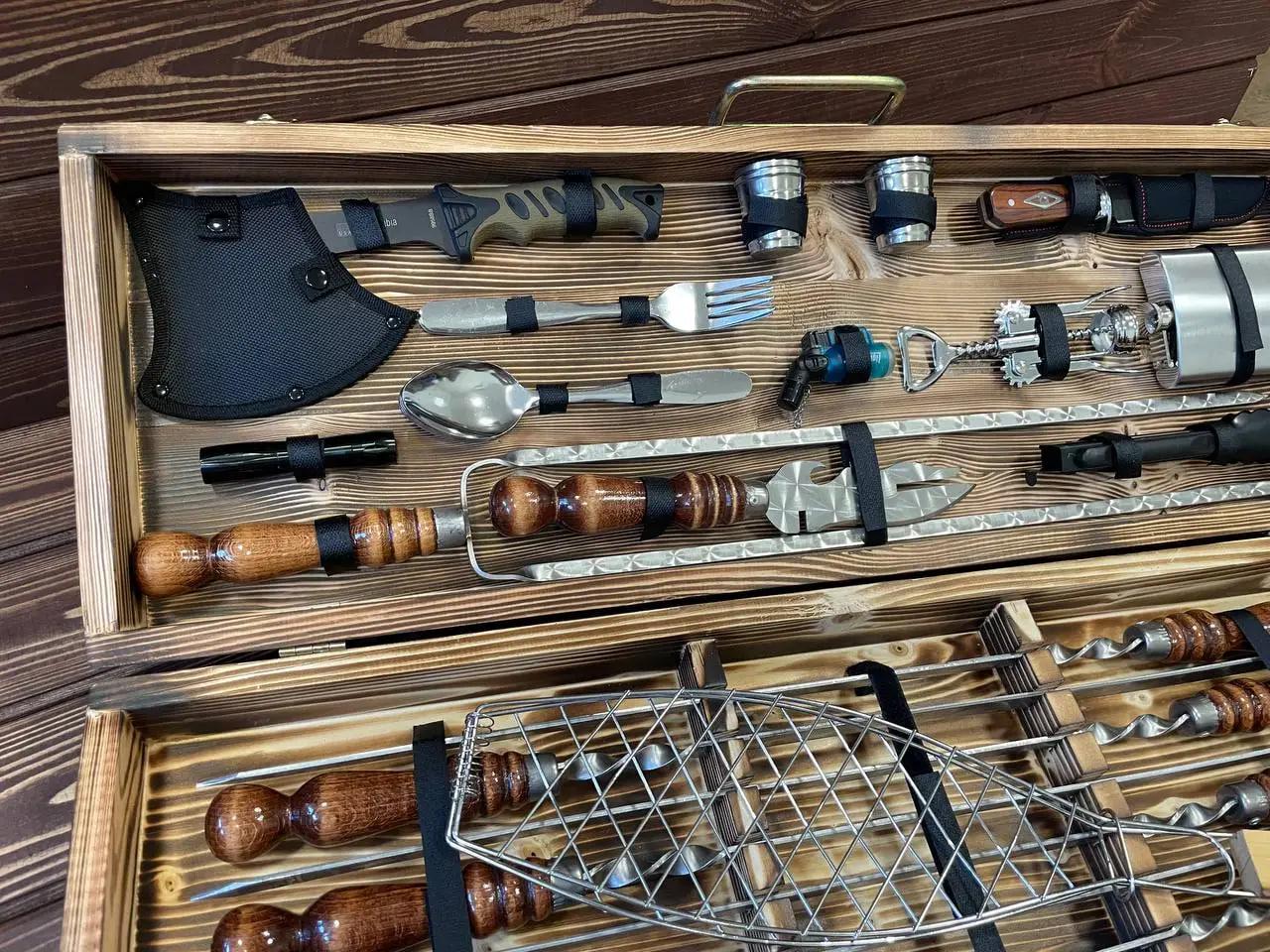 Набор шампуров Fisher №5 в кейсе (10642771) - фото 5