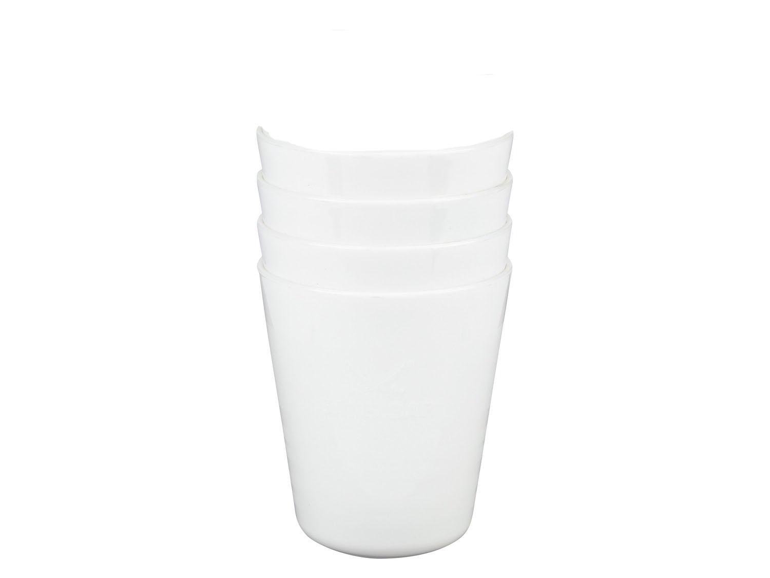 Набор пластиковых стаканчиков Sansibar 438933-1 Белый
