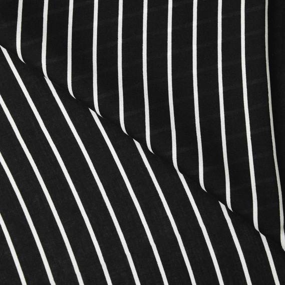 Ткань штапель IDEIA Полоса 1,4 м Чtрный (2200004174570)