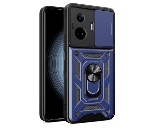 Чехол накладка Ricco Camera Sliding для Realme GT3 / GT Neo 5 Синий Чехол накладка Ricco Camera Sliding для Realme GT3 / GT Neo 5 Синий