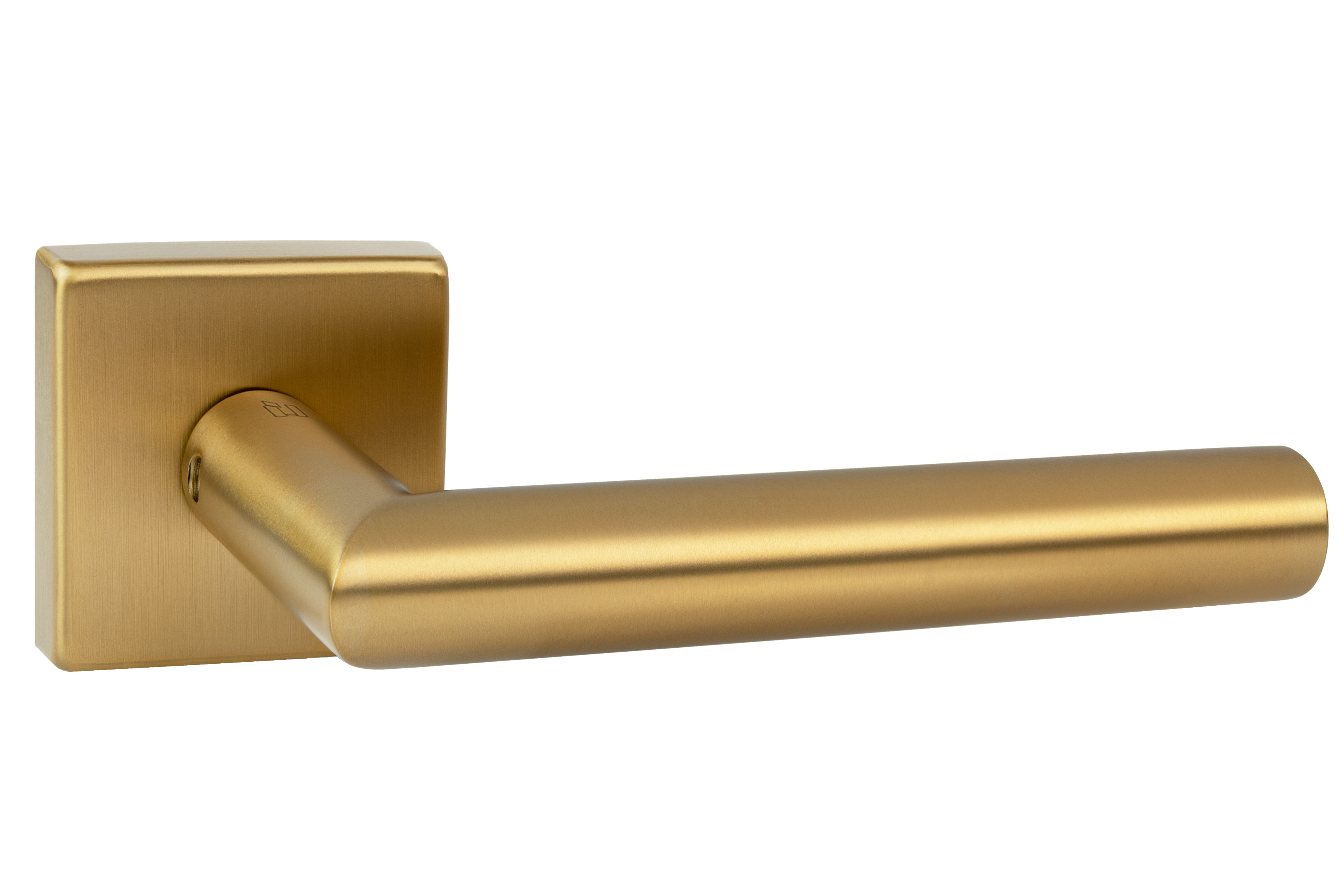 Ручка дверна Almar Alba на квадратній розетці Латунь матова (C-MO-ALB-RS50-SG)