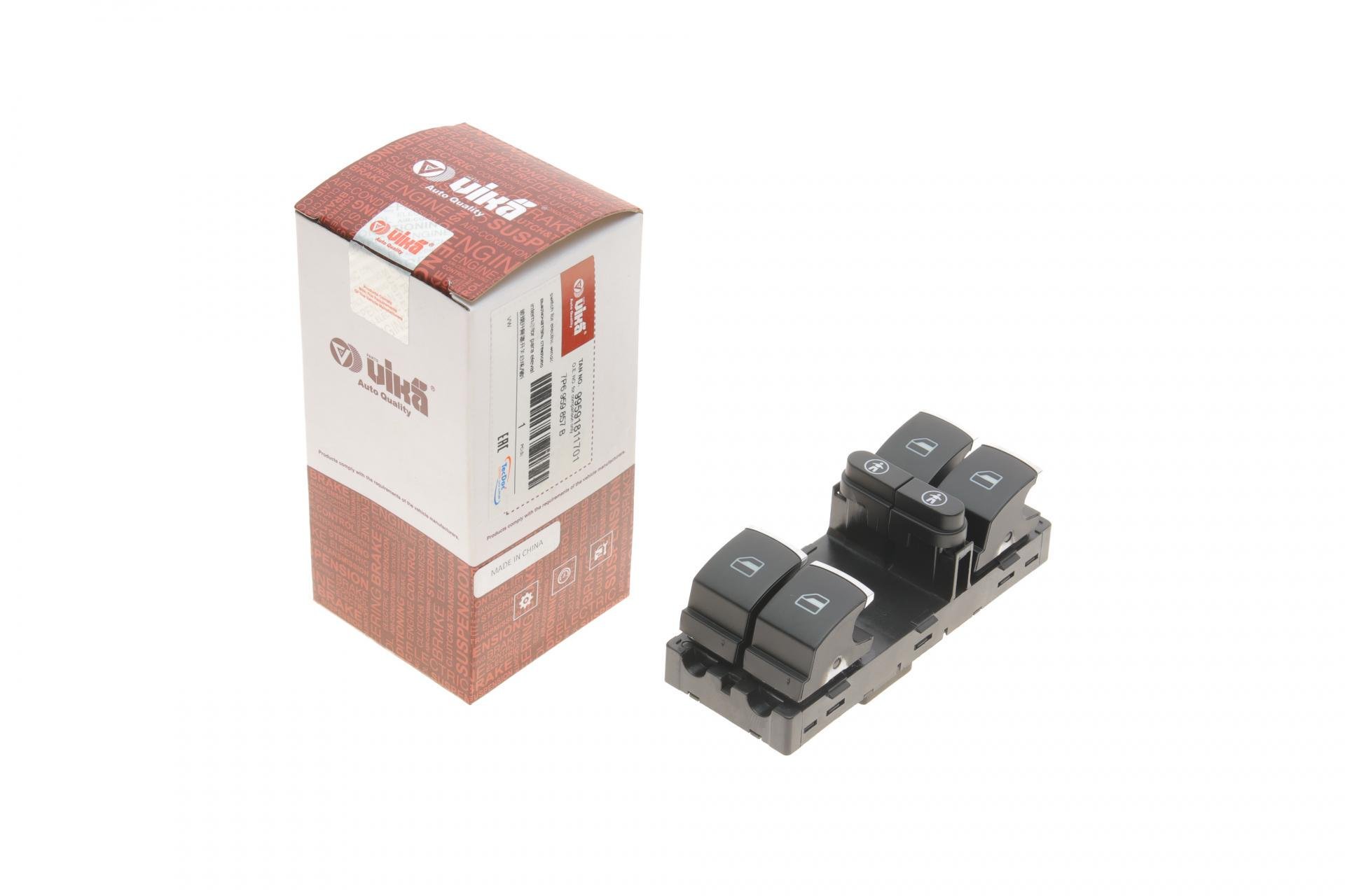 Кнопка склопідіймача Vika VW Touareg 10-18 блок -99591811701