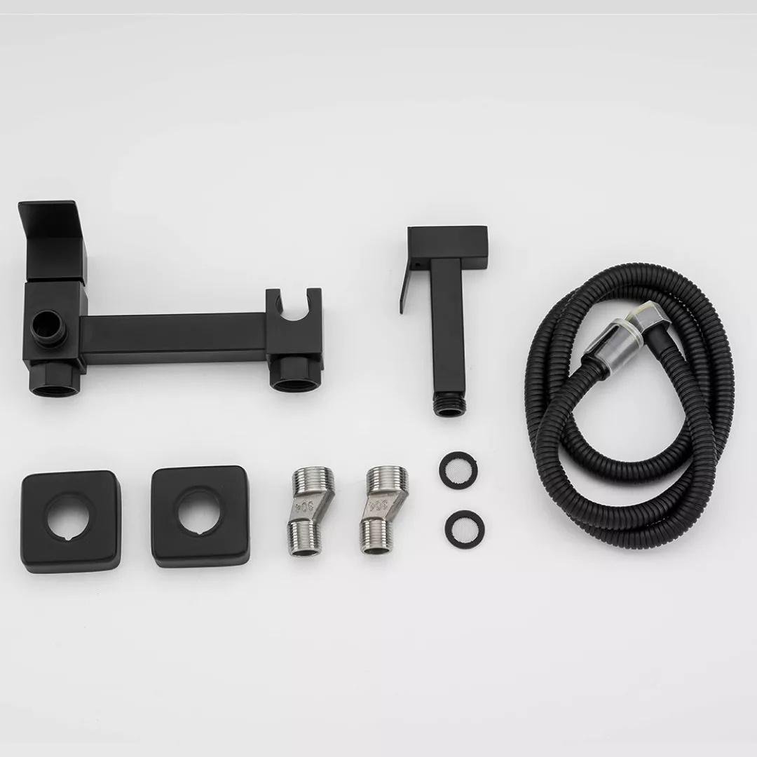 Гігієнічний душ Frap F7504-6 Чорний (SQ-1040798) - фото 3 Гігієнічний душ Frap F7504-6 Чорний (SQ-1040798) - фото 3