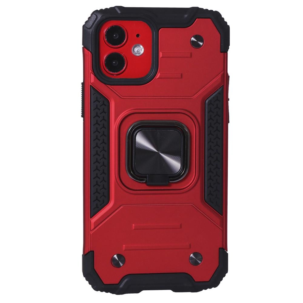 Чохол для Apple iPhone 12 Mini Ring Full Protect Series Red - фото 1