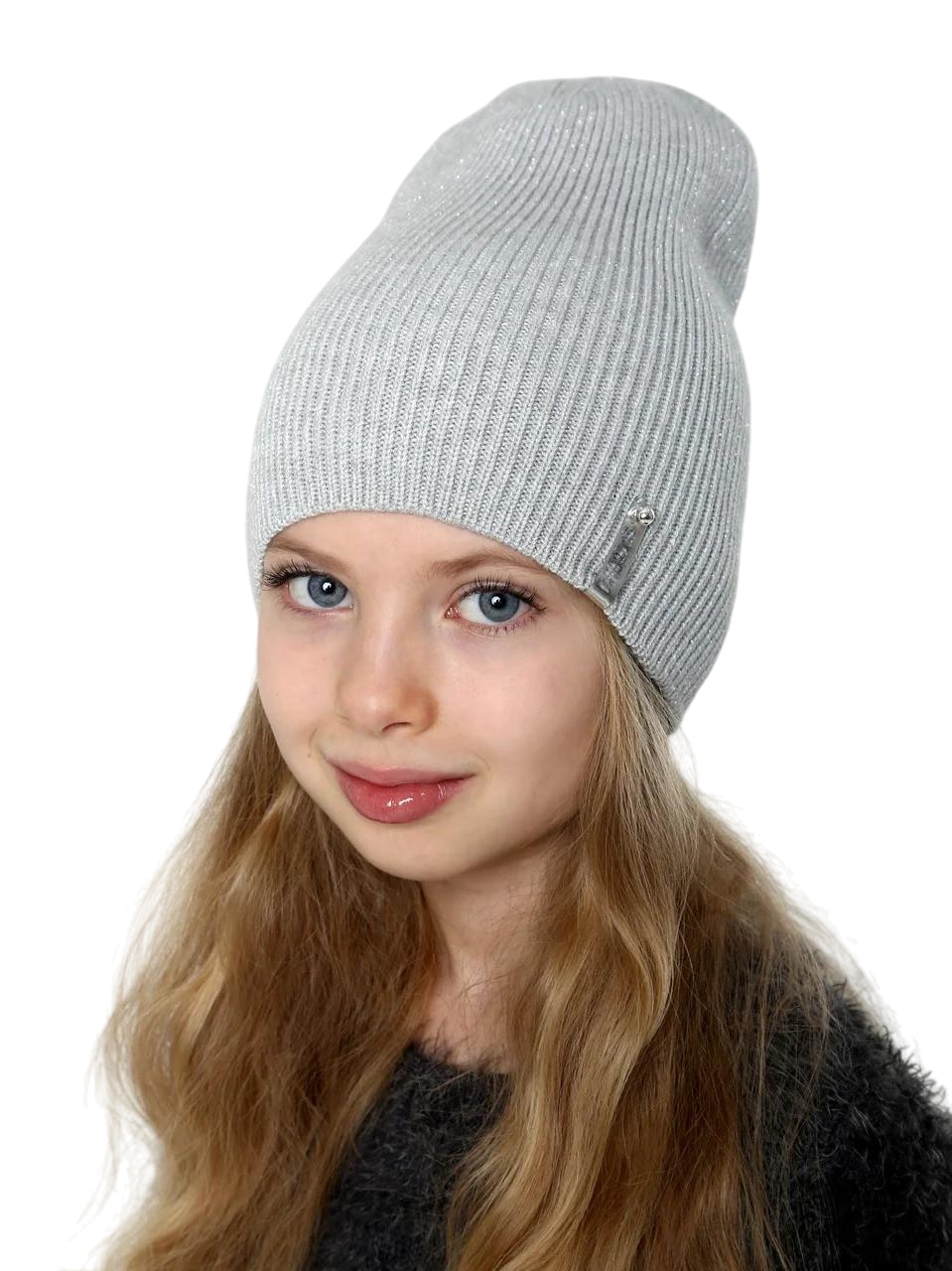 Шапка для девочки Arctic 54-58 см Серый (1375417037) - фото 1 Шапка для девочки Arctic 54-58 см Серый (1375417037) - фото 1