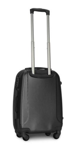 Чемодан пластиковый Fly 310 S на 4 колесах Серый (CEKRBFL310SM4SER) - фото 3