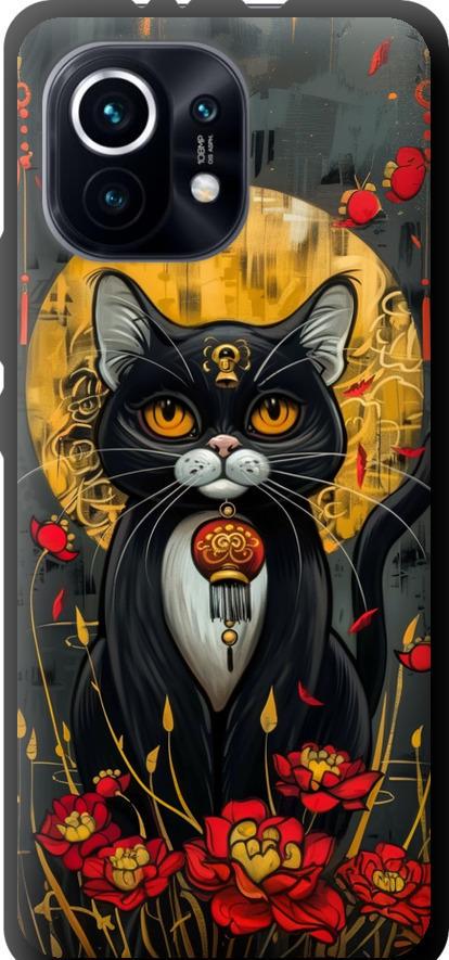 Чехол на Xiaomi Mi 11 China Cat (6134b-2253-42517)