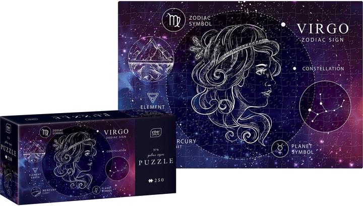 Пазли тришарові ТМ InterDRUK Знаки зодіаку Діва 250 шт. 48х33 см (5902277341921)