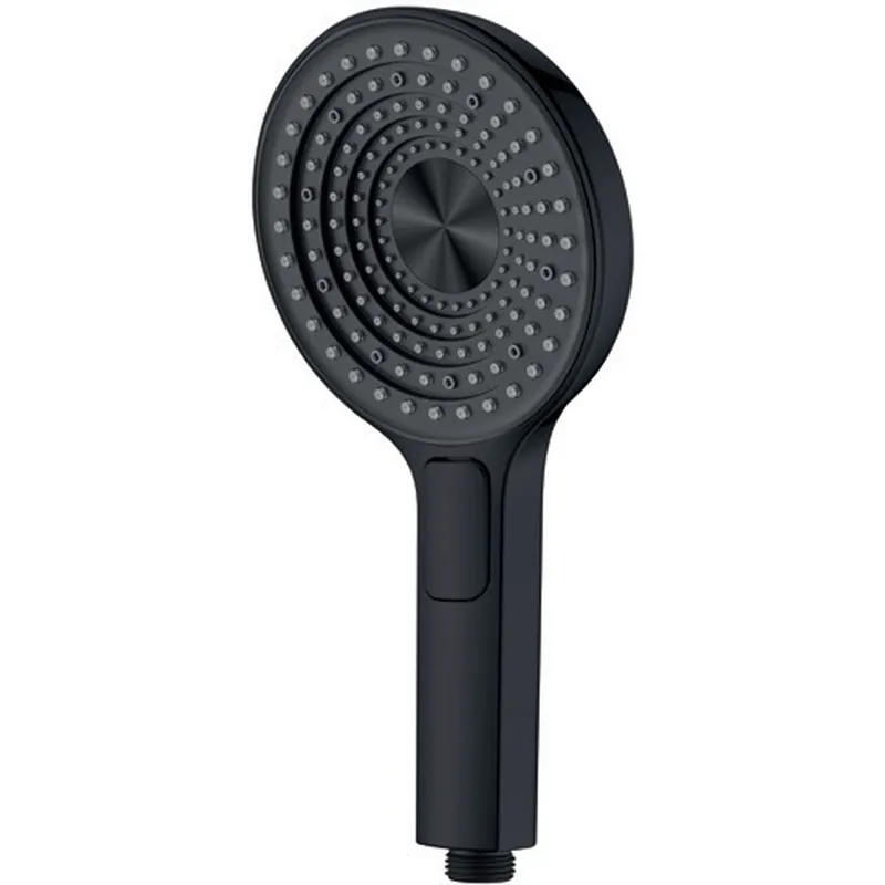 Душевая лейка KOER KP-0403-05 KR4993 с кнопкой 130 мм Черный (92313)