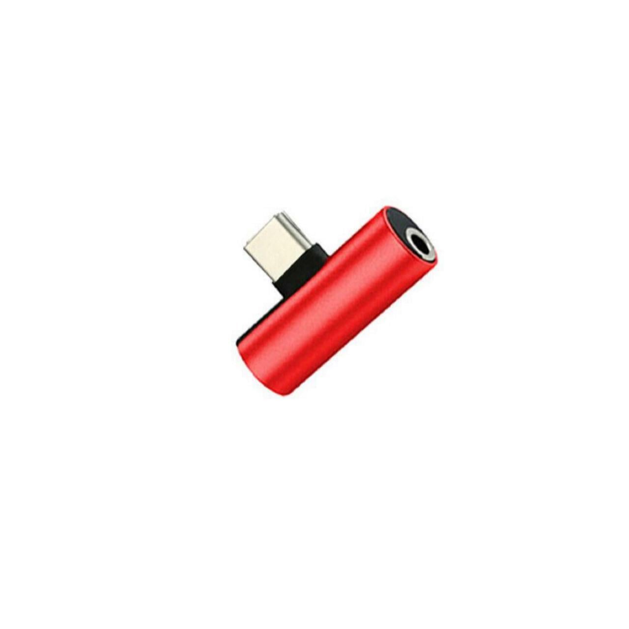 Переходник 2в1 USB-C Type C в 3,5mm Jack AUX Audio (968494342)