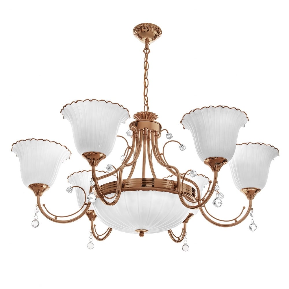 Люстра Brille BKL-045S/9 E27 FG (23-438)