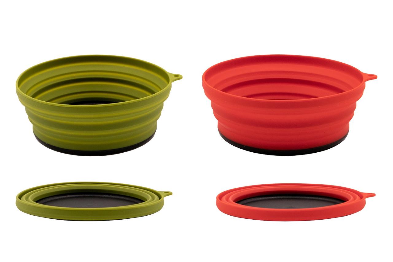 Тарелка Tramp силиконовая с пластиковым дном 550 мл Terracota (TRC-123-terracota) - фото 6