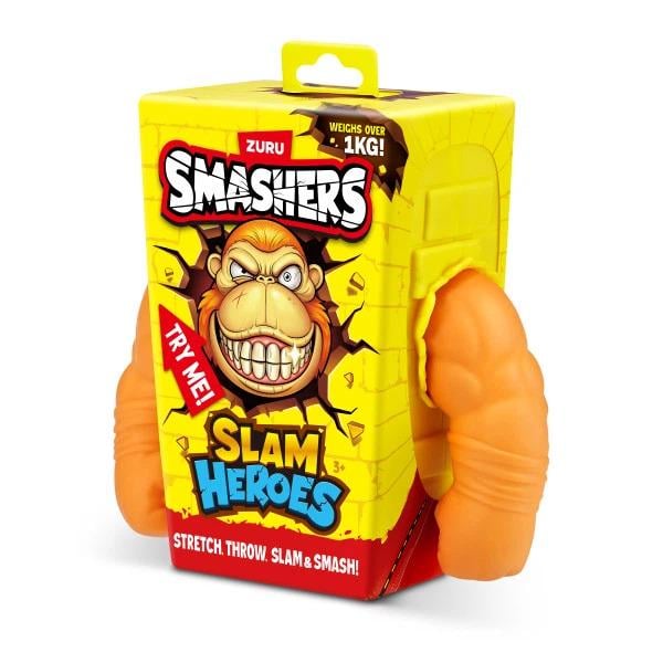 Стретч-игрушка Горилла Zuru Smashers Slam Heroes Orange Gorilla 74140A от 3 лет Оранжевый (SKU-312)