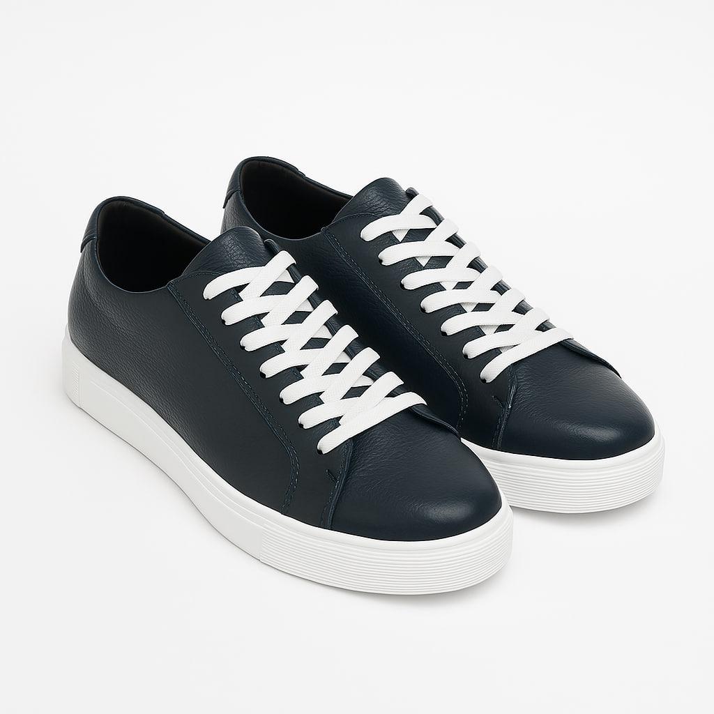 Кроссовки женские повседневные Kindzer LUX 1202 из натуральной кожи р. 36 Синий (120236)