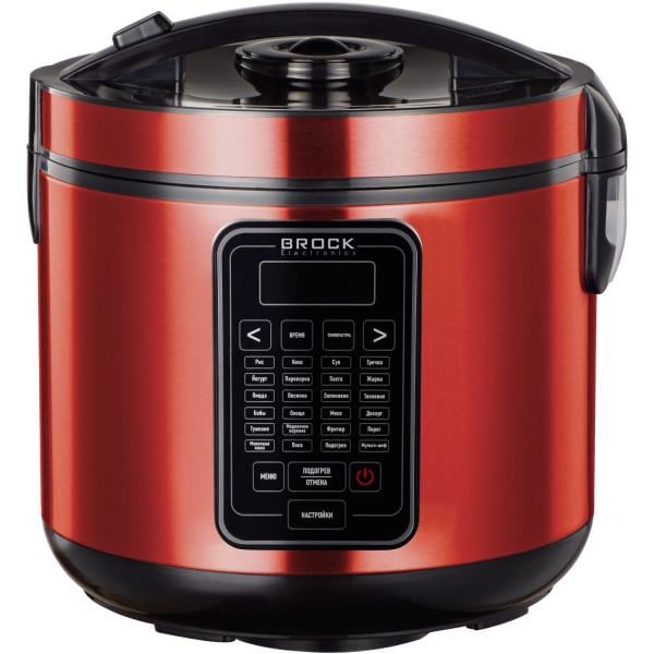 Мультиварка Brock MC 3602 RD 700 Вт 5 л 36 программ сенсорное управление отложенный старт Красный (MC 3602 RD#)