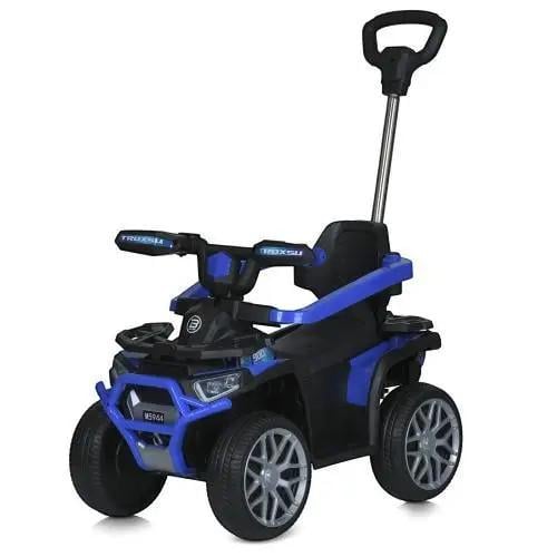 Квадроцикл детский электрический 3в1 Bambi Racer M 5944EBLR-4 с родительской ручкой и пультом управления Синий
