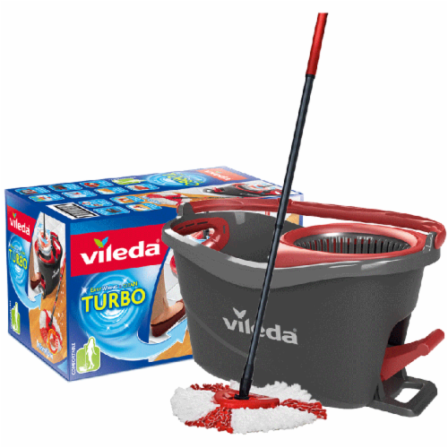 Набор для уборки Vileda Easy Wring&Clean Turbo 163422 2в1 (4023103194113) - фото 5