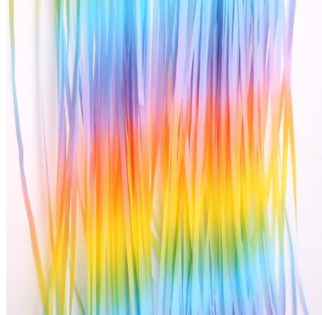 Дождик для фотозоны Единорог 245x92 см Разноцветный (1184892970)