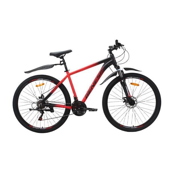 Велосипед Crossbike Genesis 29" 19" Чорний/Червоний (610) Велосипед Crossbike Genesis 29" 19" Чорний/Червоний (610)