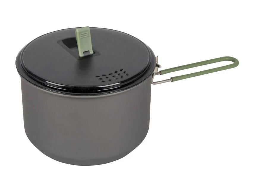 Кастрюля Bo-Camp Explorer Hard Anodized 1L Grey/Green (DAS302115)