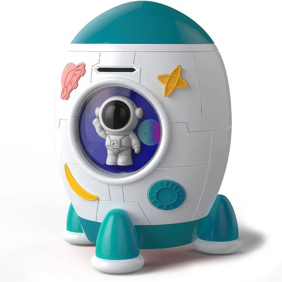 Сейф-скарбничка Ракета 852A зі звуковими та світловими ефектами (SAVER1962) Сейф-скарбничка Ракета 852A зі звуковими та світловими ефектами (SAVER1962)