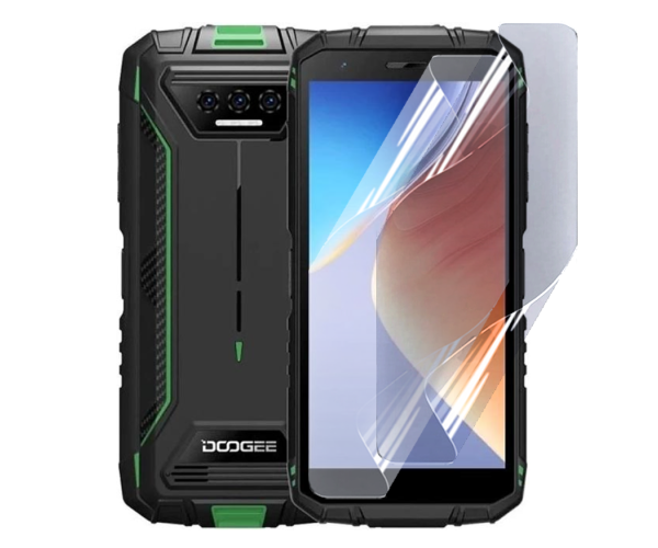Противоударная гидрогелевая пленка Hydrogel Film для Doogee S41 Plus, Transparent
