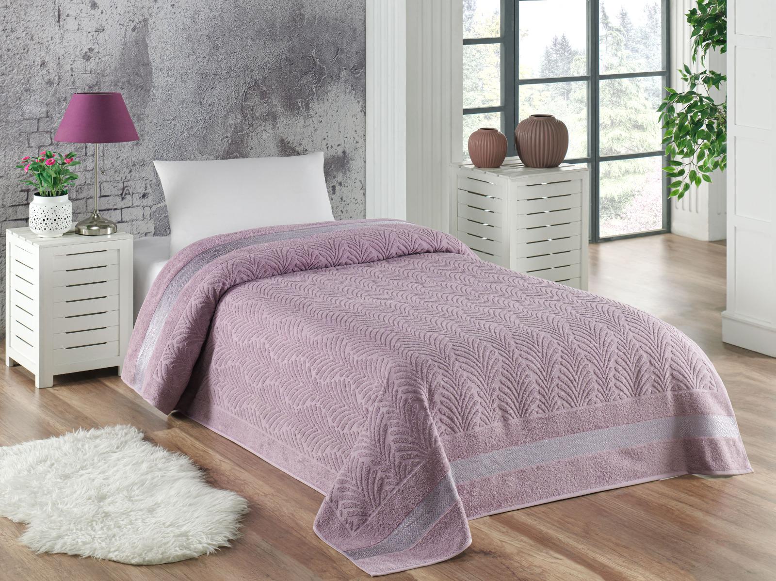 Простынь махровая Two Dolphins LAGUNA в коробке 160x220 см Murdum (341781)