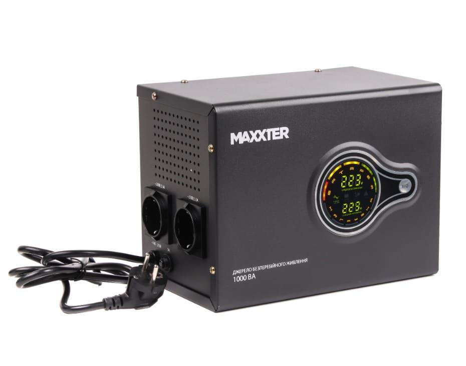 Источник бесперебойного питания Maxxter MX-HI-PSW1000-01 (11086)