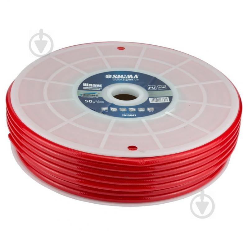 Шланг в бухте полиуретановый (PU) армированный 50м 6.5×10мм REFINE (7013641)
