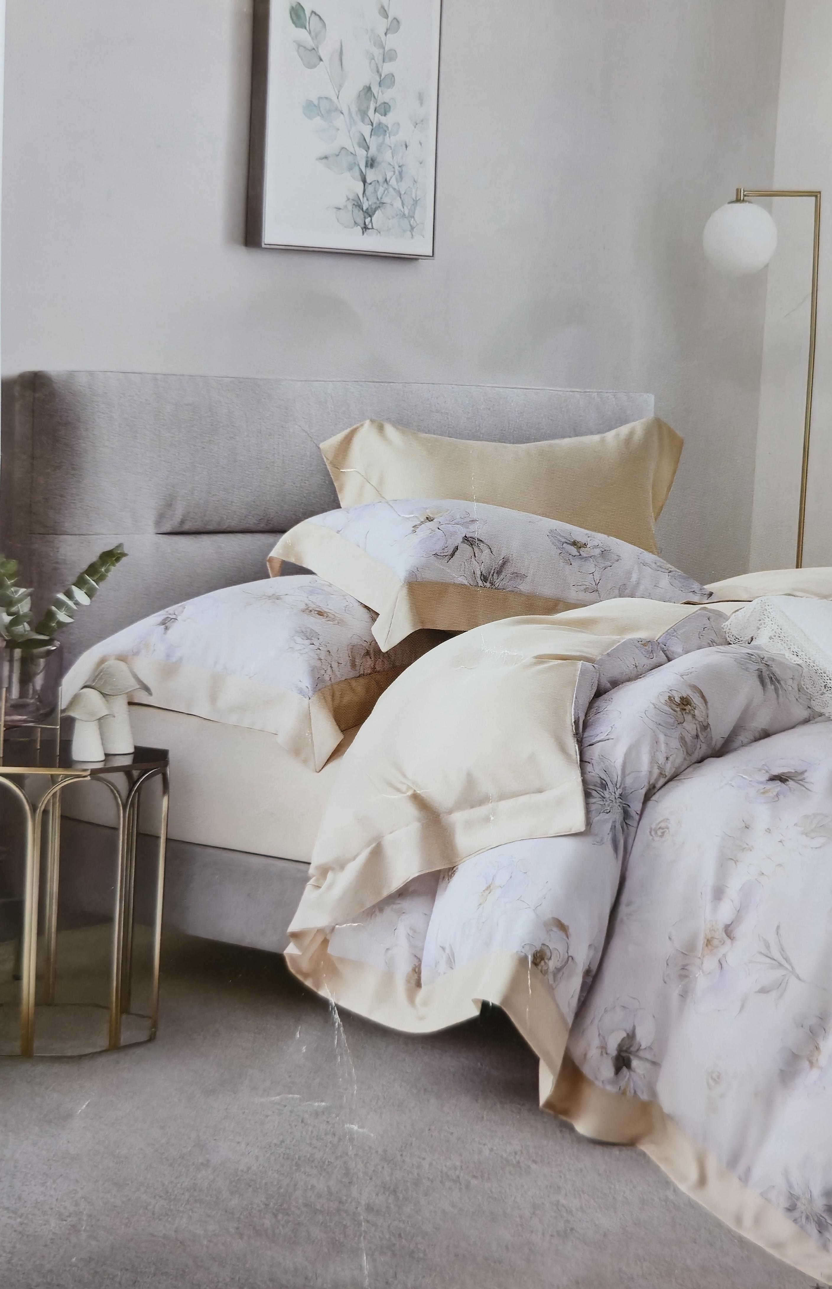 Комплект постільної білизни з ковдрою тенсел євро (70117) - фото 2 Комплект постільної білизни з ковдрою тенсел євро (70117) - фото 2